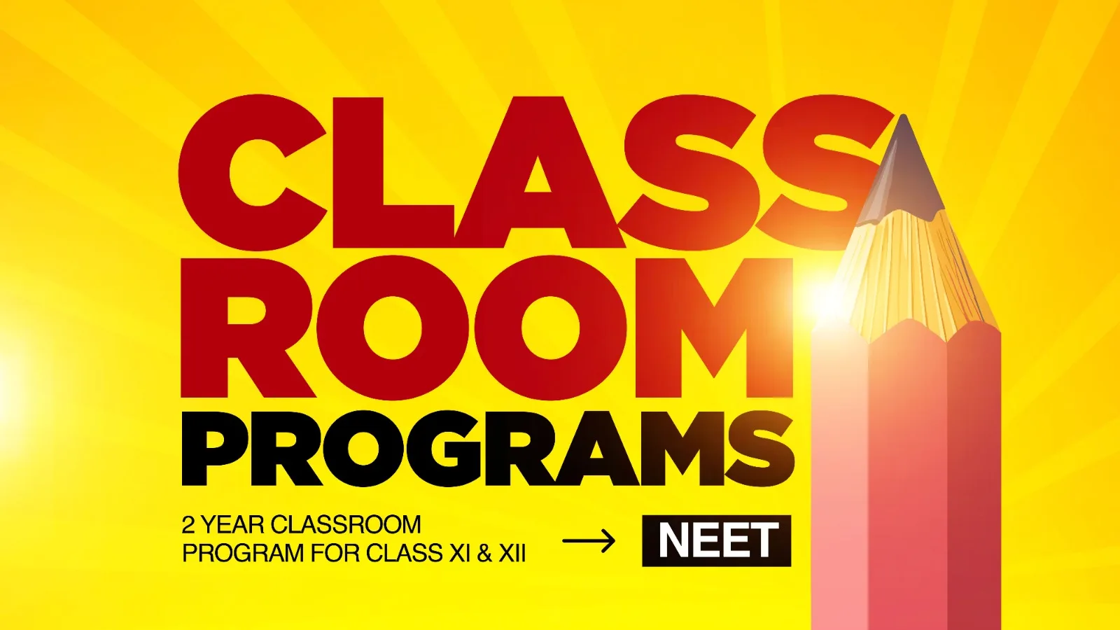 2-Year Classroom Program for NEET-UG